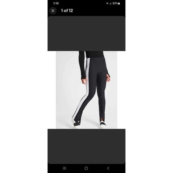 NWOT Athleta Interstellar colorblock tight Sz 16 - Picture 2 of 9